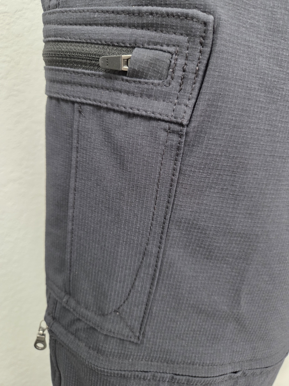 Kuhl Womens 8R Gray Cargo Zip-Off Utility Pants Shorts Hiking Outdoor Pockets - Picture 5 of 15